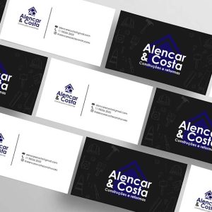 Alencar e Costa business card example